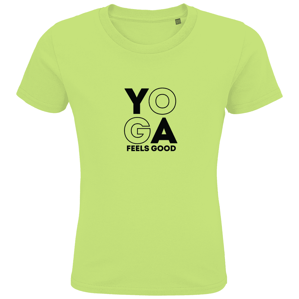 Kids Premium Bio T-Shirt - Yoga Feels Good