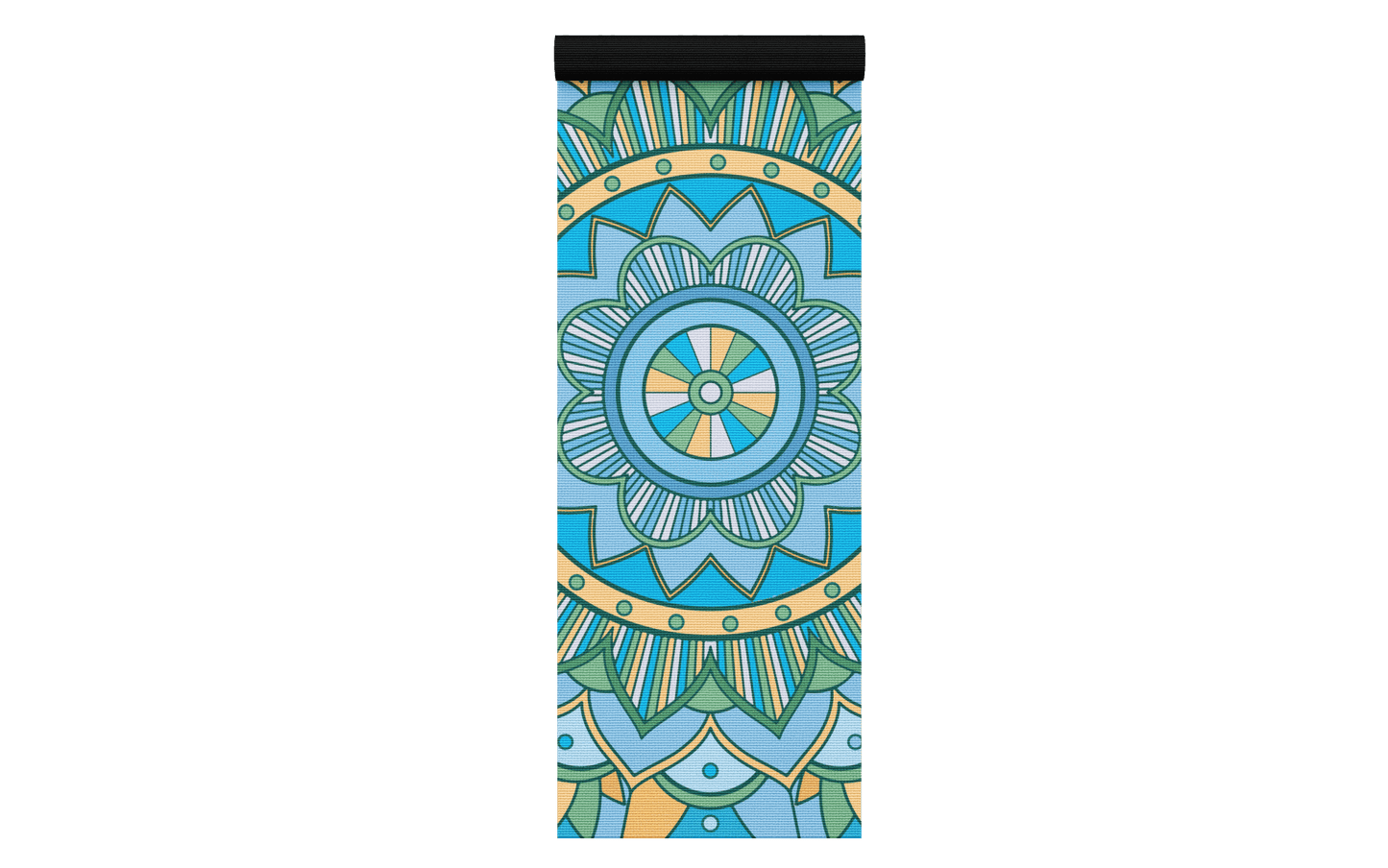 Yogamatte - Mandala Greenblue