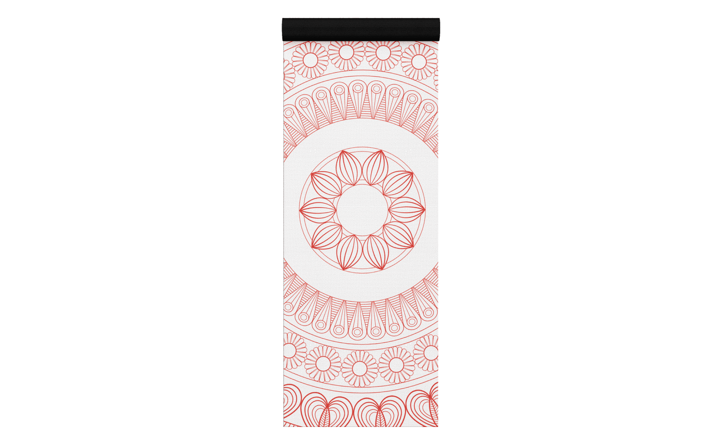 Yogamatte - Mandala Red