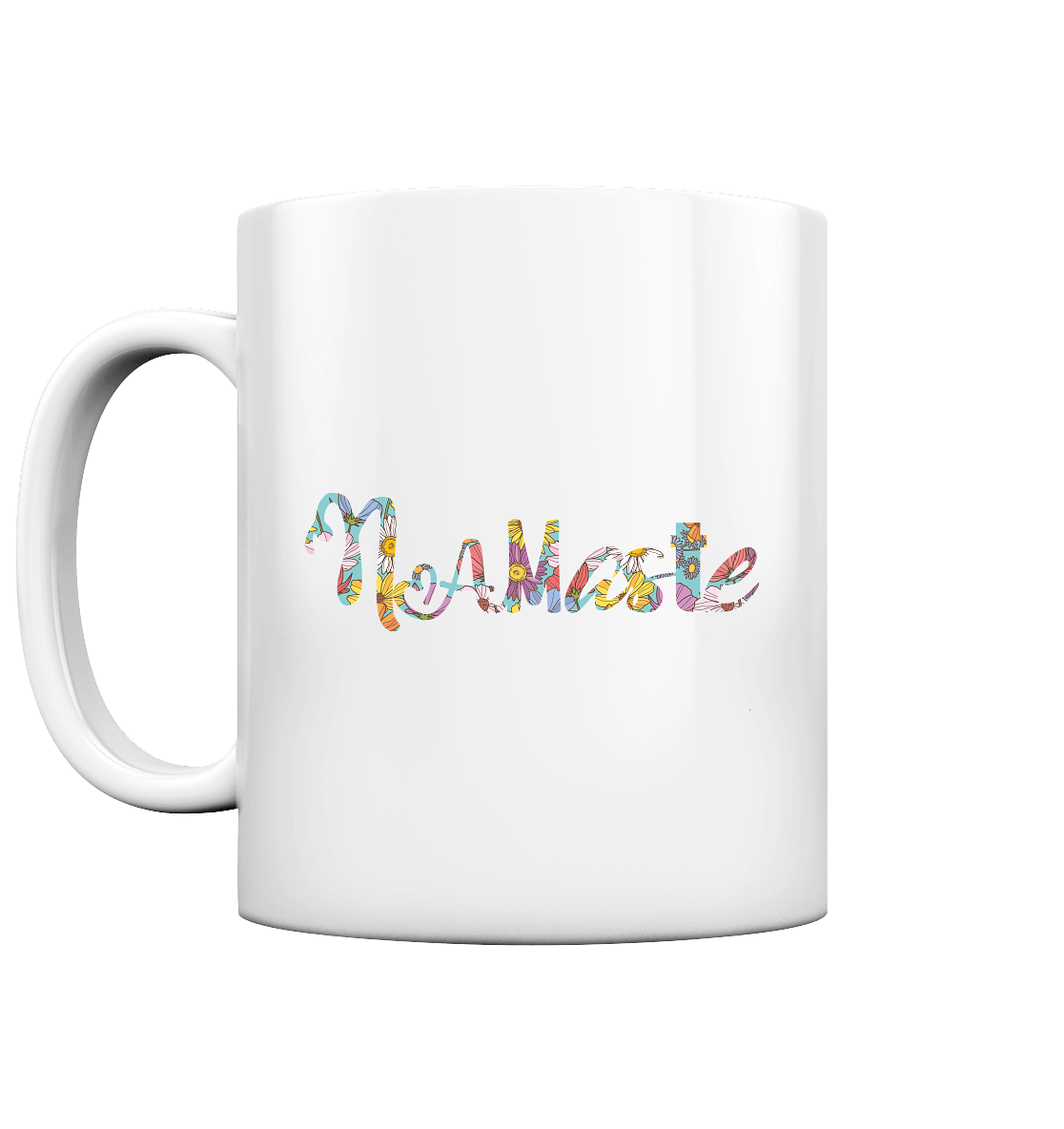 Namaste blumig - Tasse glossy