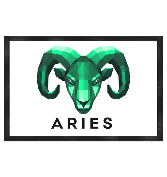 Widder Sternzeichen (Aries)  - Fußmatte