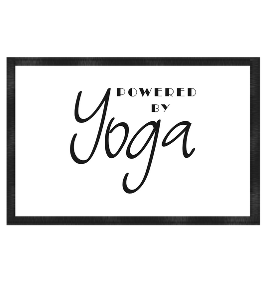 POWERED BY YOGA - Fußmatte