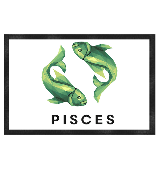 Fische Sternzeichen (Pisces) - Fußmatte