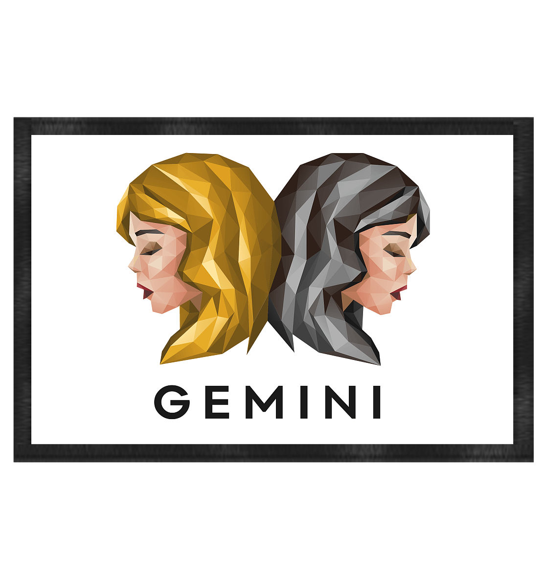 Zwilling Sternzeichen (Gemini) - Fußmatte