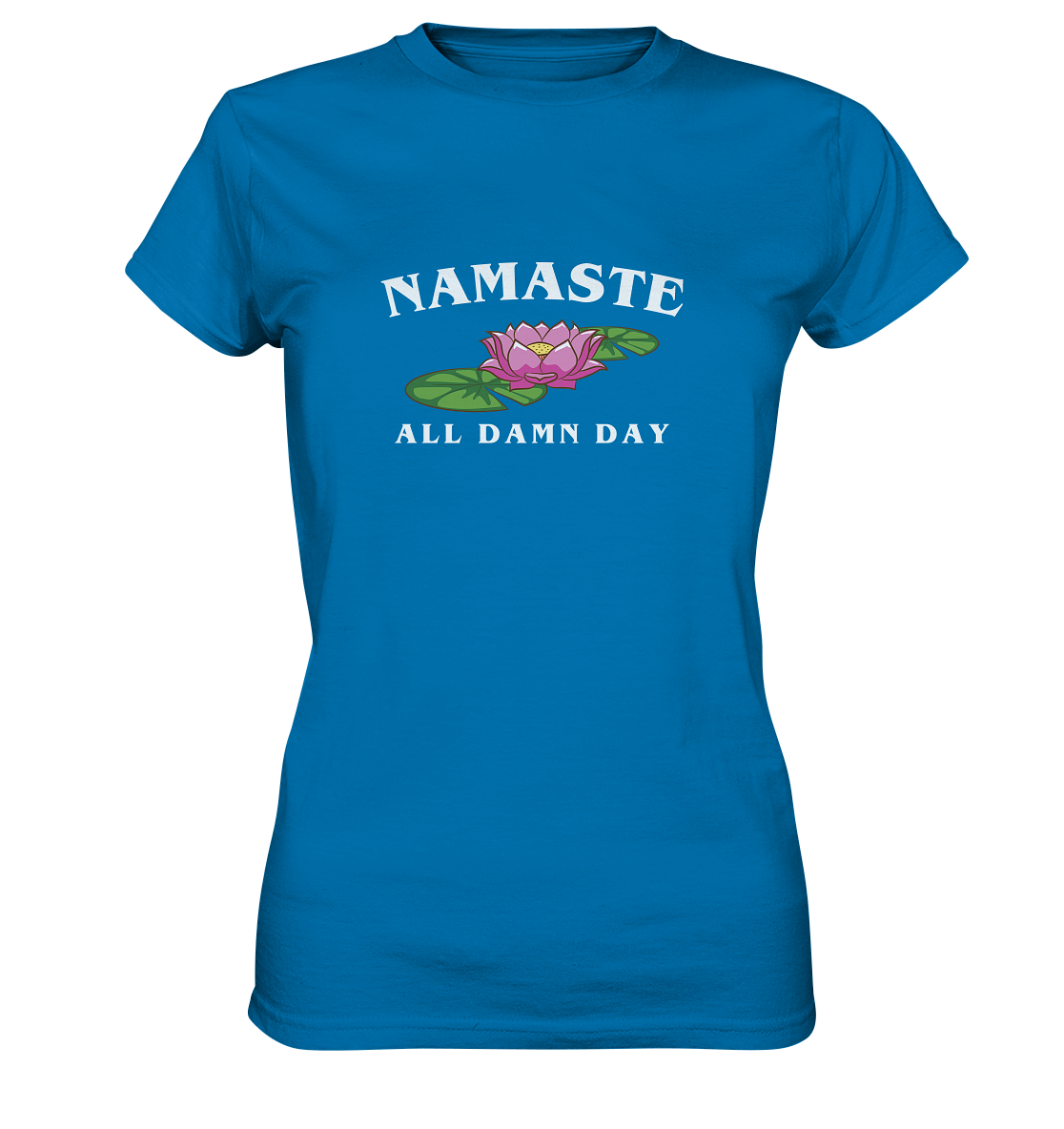 Namaste Blume - Damen T-Shirt