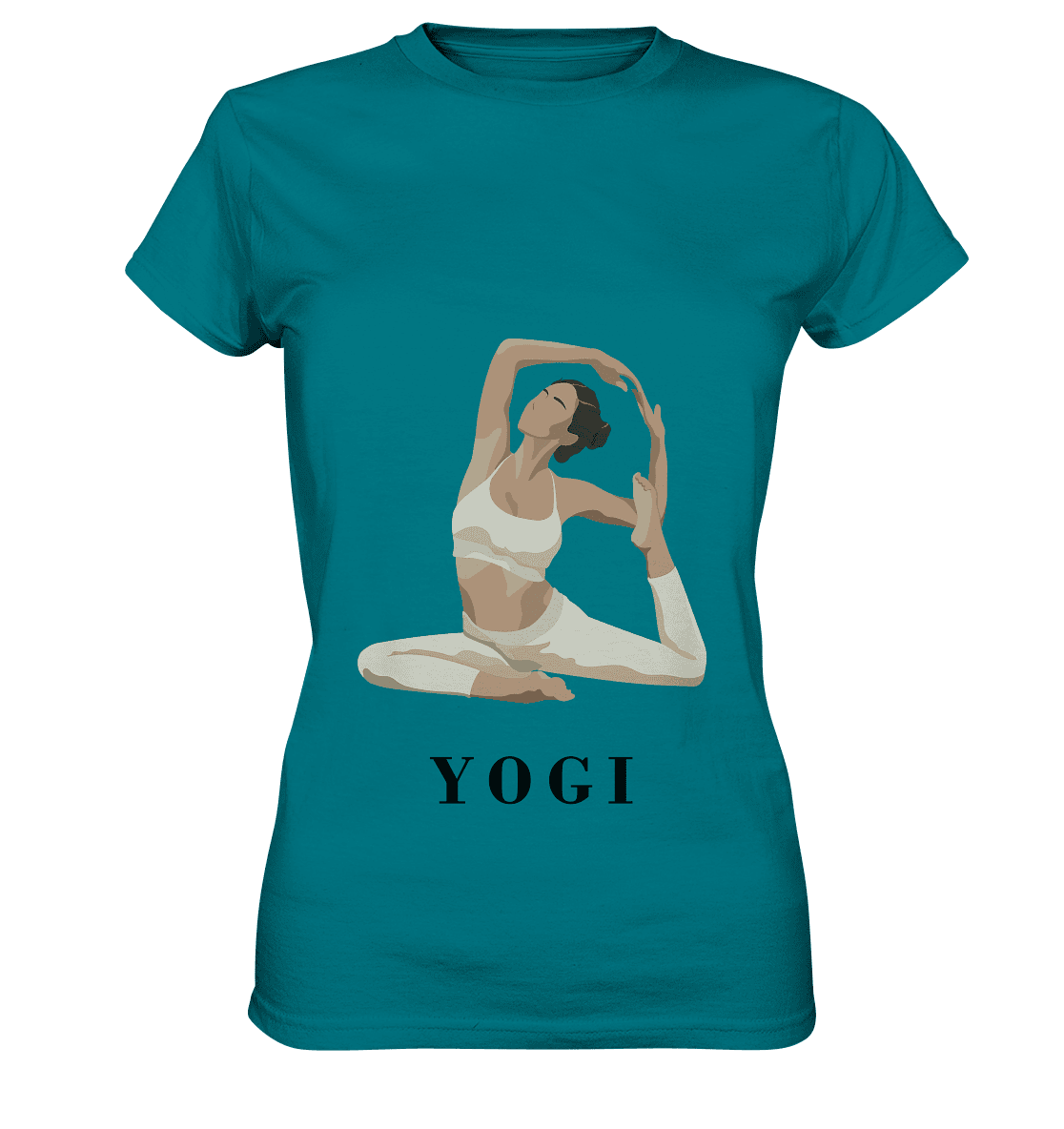 FLEXIBEL SEIN MIT YOGA  - Damen T-Shirt