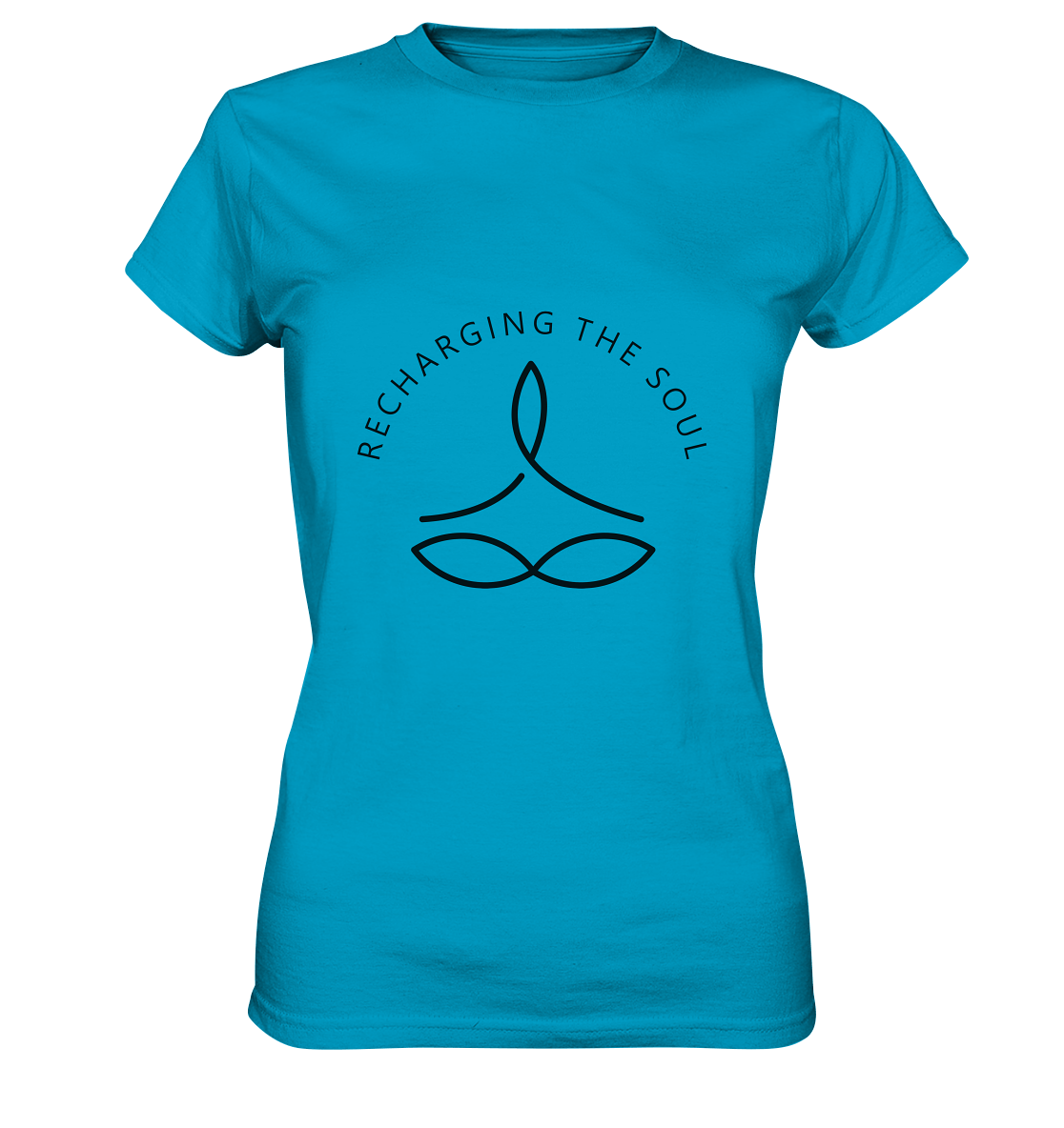 RECHARGING THE SOUL YOGA - AUFLADEN DER SEELE MIT YOGA - Ladies Premium Shirt