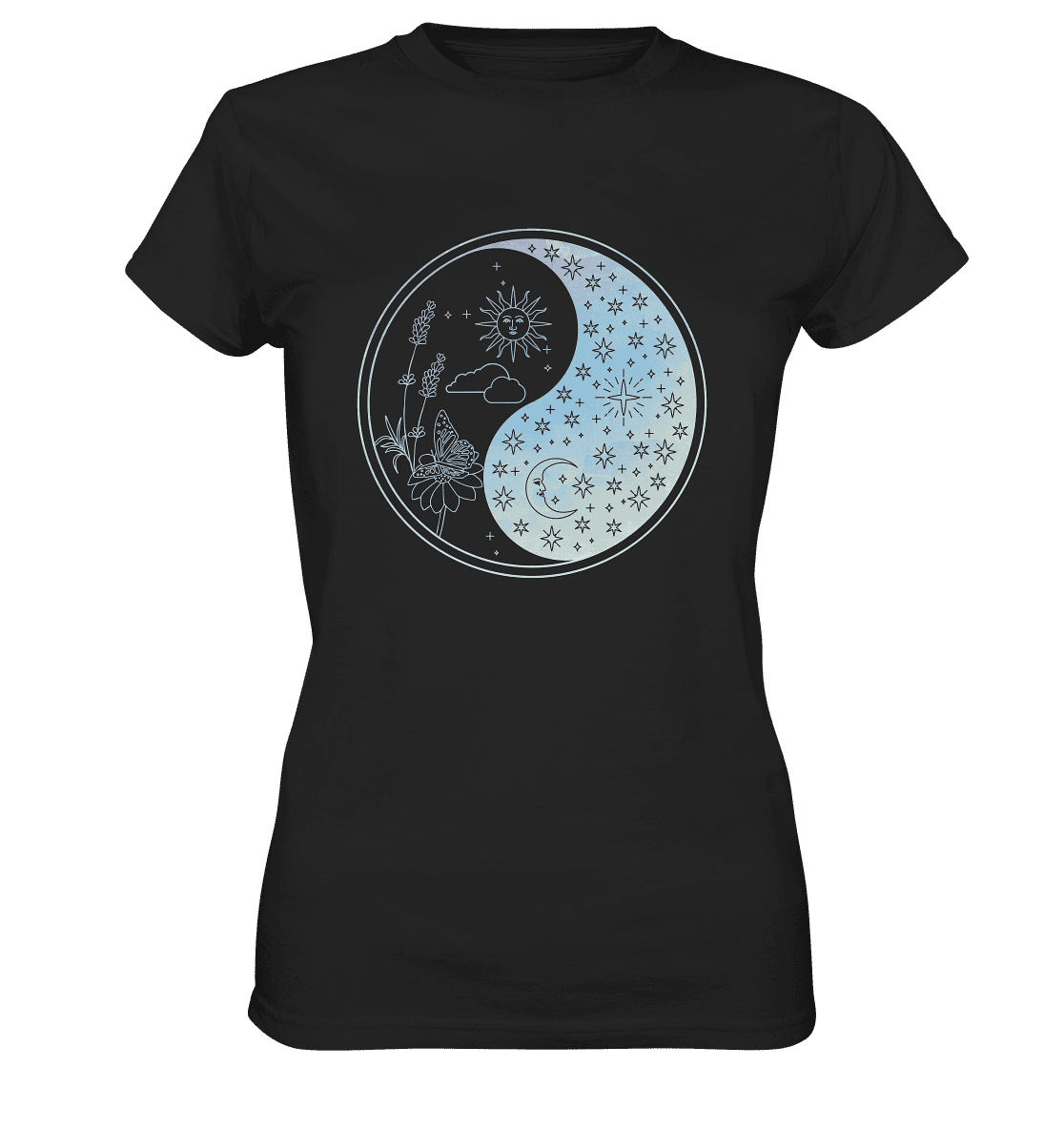 Ying & Yang - Damen T-Shirt