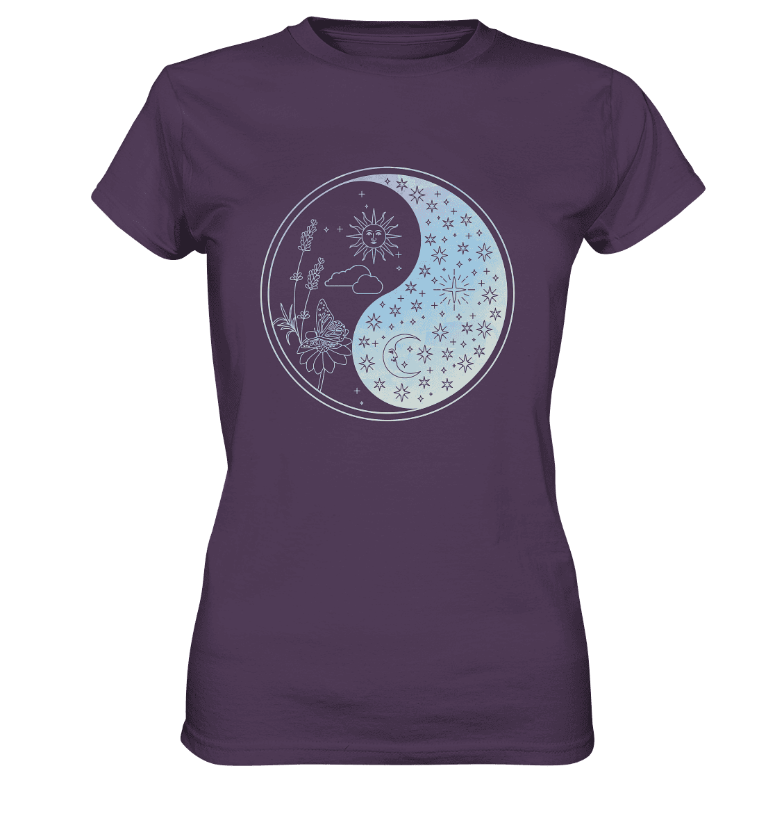 Ying & Yang - Damen T-Shirt