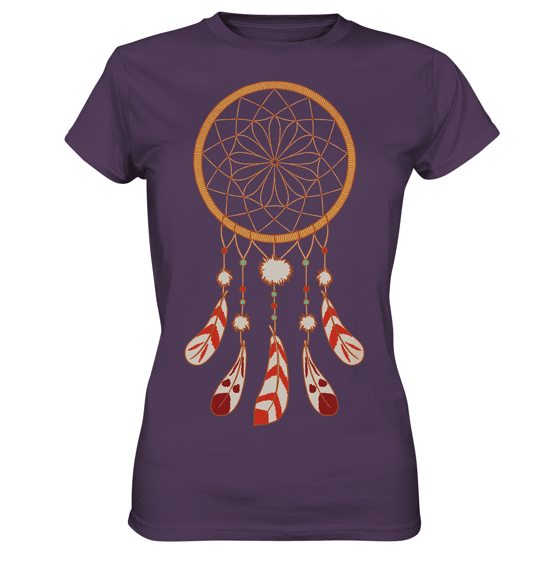 TRAUMFÄNGER - URSPRÜNGLICH INDIANISCHE SCHUTZAMULETTE - Damen T-Shirt