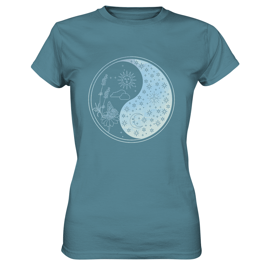 Ying & Yang - Damen T-Shirt