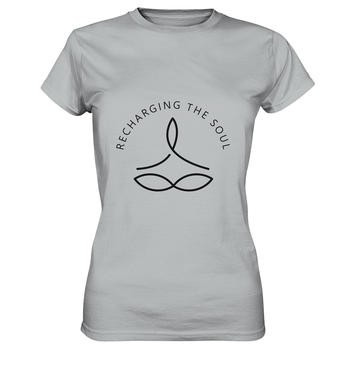 RECHARGING THE SOUL YOGA - AUFLADEN DER SEELE MIT YOGA - Ladies Premium Shirt