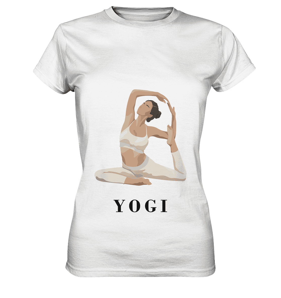 FLEXIBEL SEIN MIT YOGA  - Damen T-Shirt