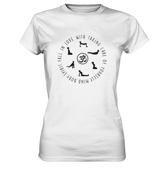 Yogaübungen - Damen T-Shirt