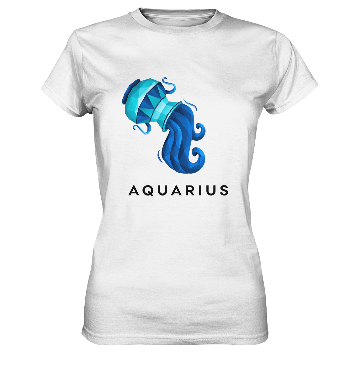 Wassermann Sternzeichen (Aquarius)   - Ladies Premium Shirt