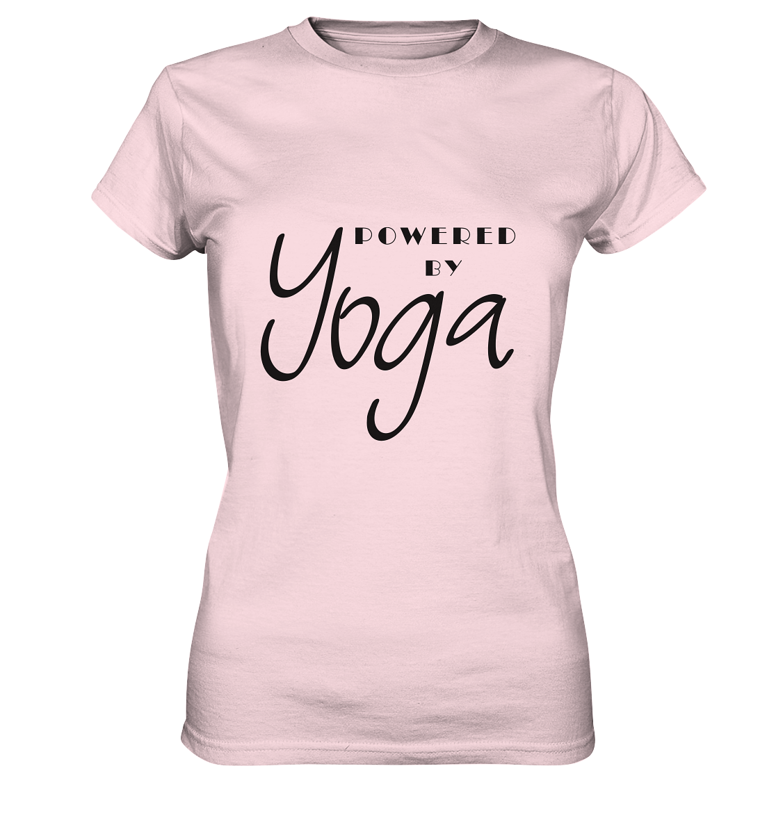 POWERED BY YOGA - Damen Premium Shirt