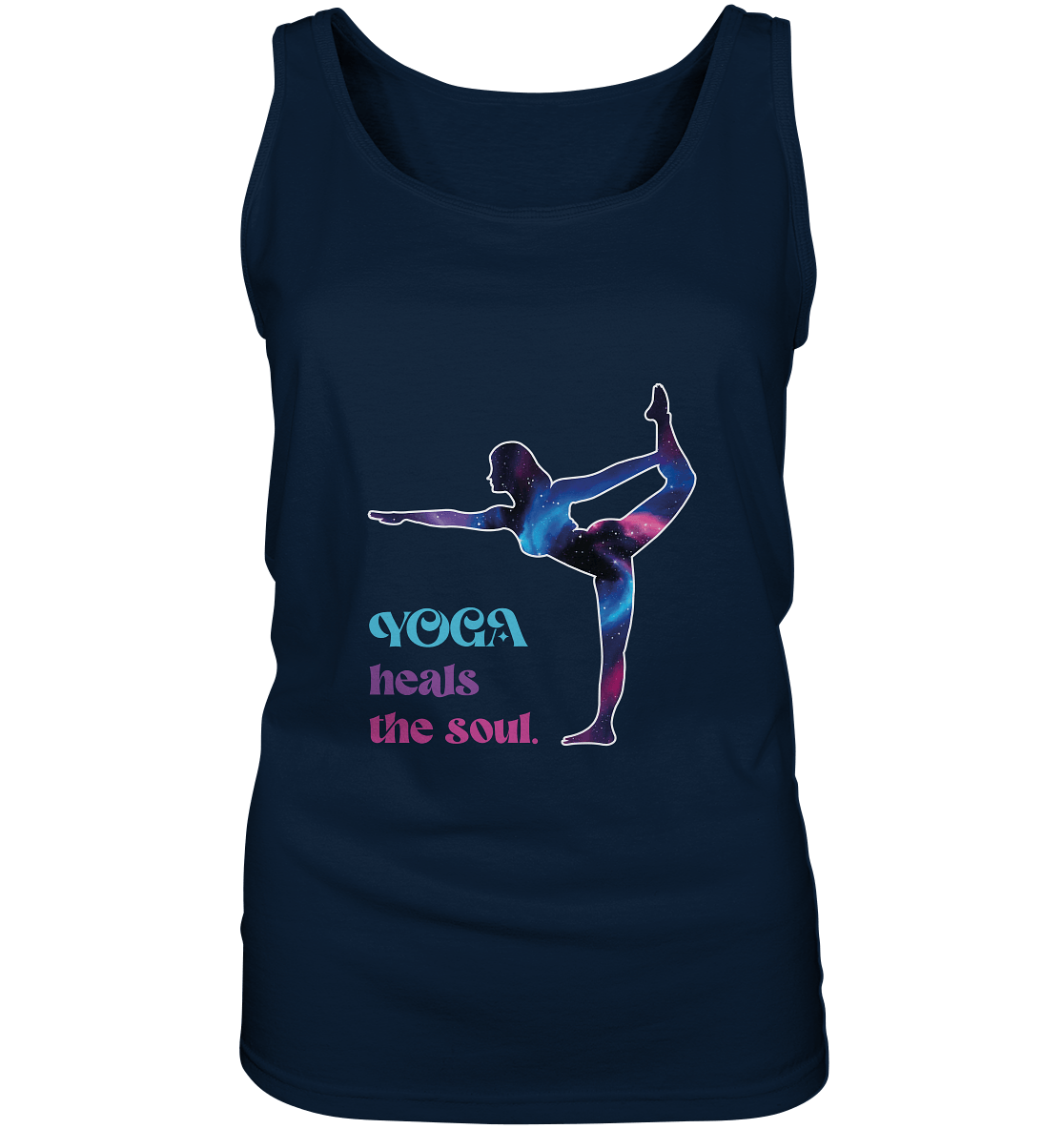 YOGA HEALS THE SOUL - Damen Tank-Top