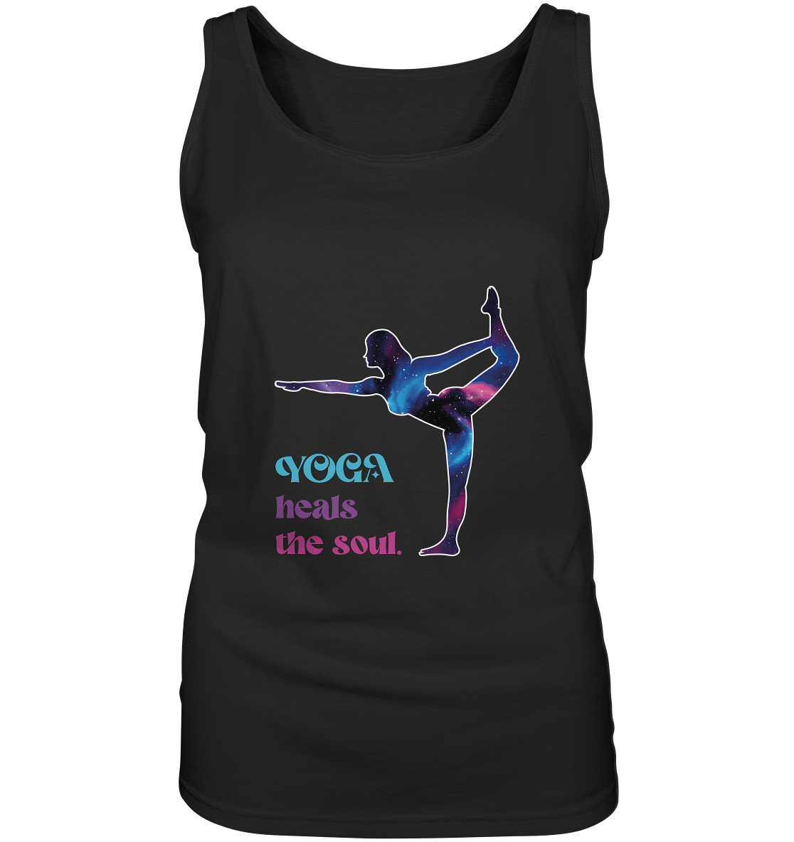 YOGA HEALS THE SOUL - Damen Tank-Top