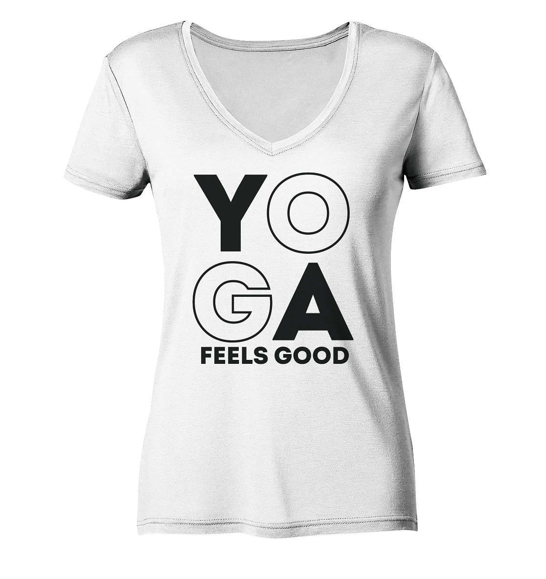 Feel Good - Damen V-Neck Shirt