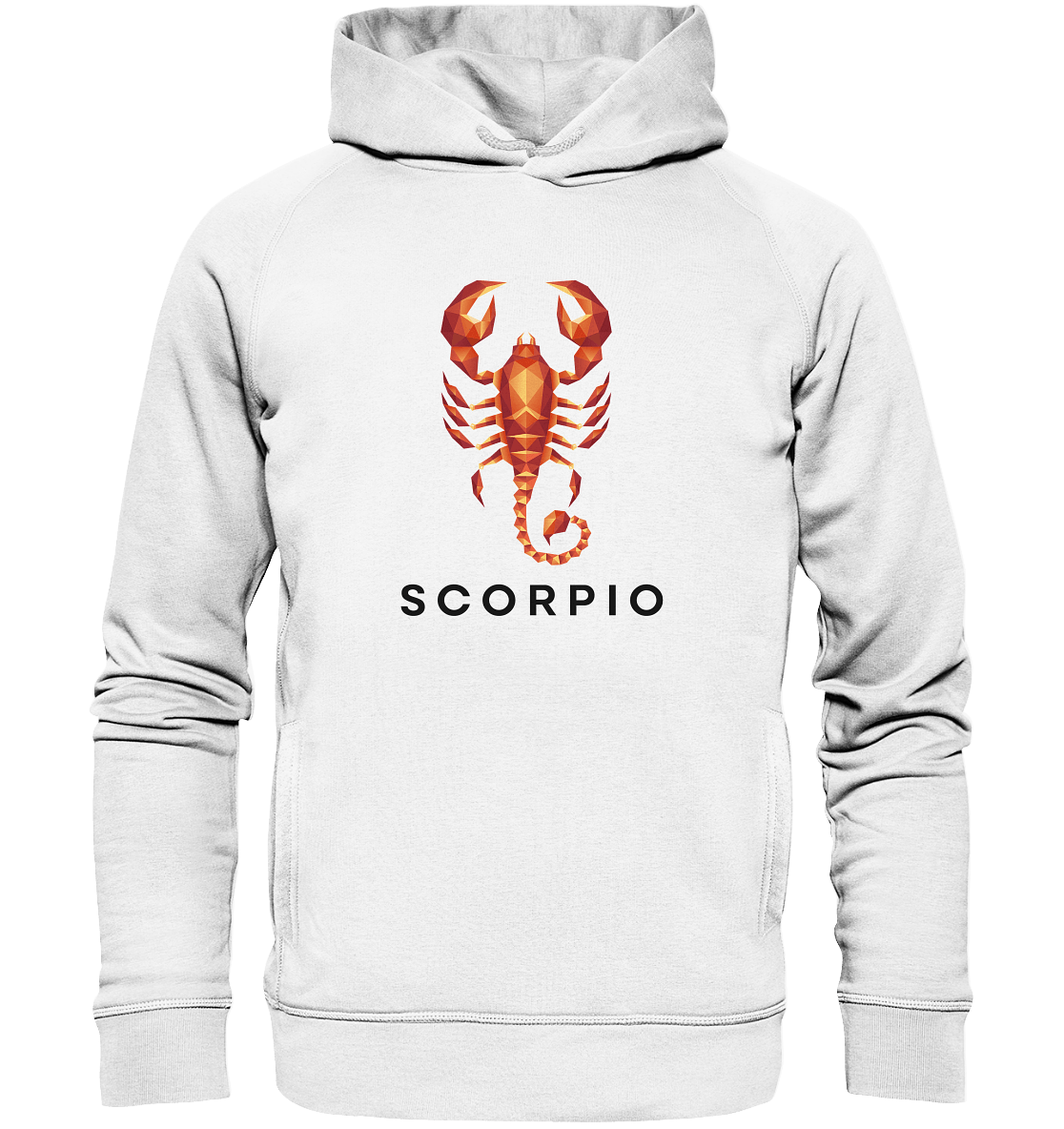 Skorpion Sternzeichen (Scorpio) - Organic Fashion Hoodie