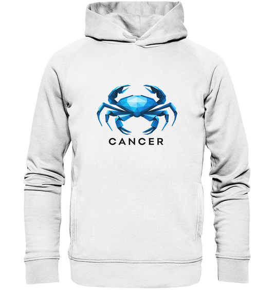 Krebs Sternzeichen (Cancer) - Organic Fashion Hoodie