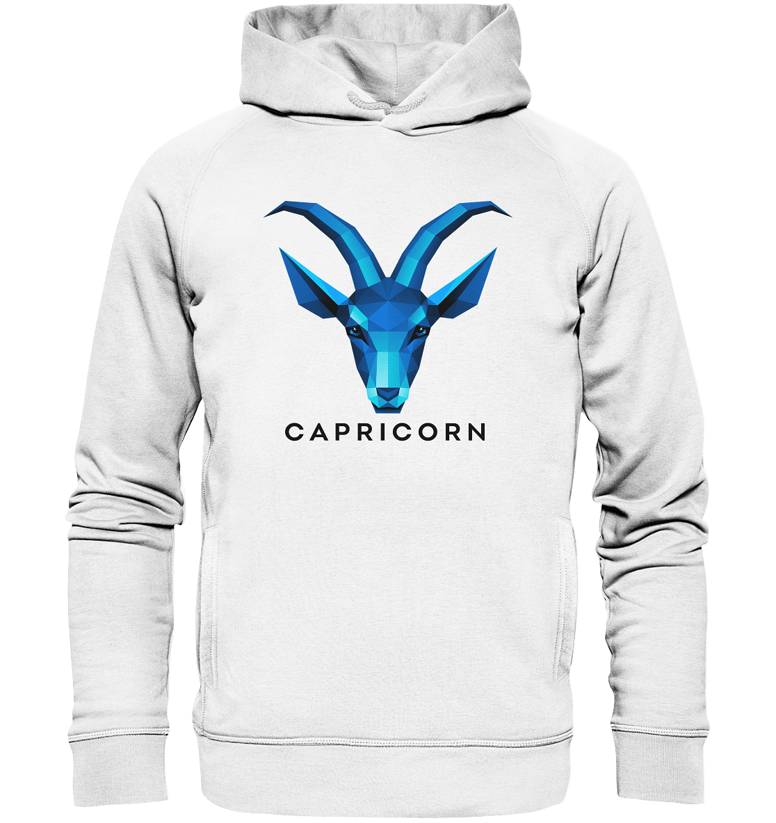 Steinbock Sternzeichen (Capricorn)- Organic Fashion Hoodie