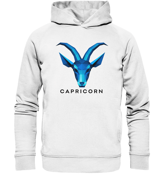 Steinbock Sternzeichen (Capricorn)- Organic Fashion Hoodie