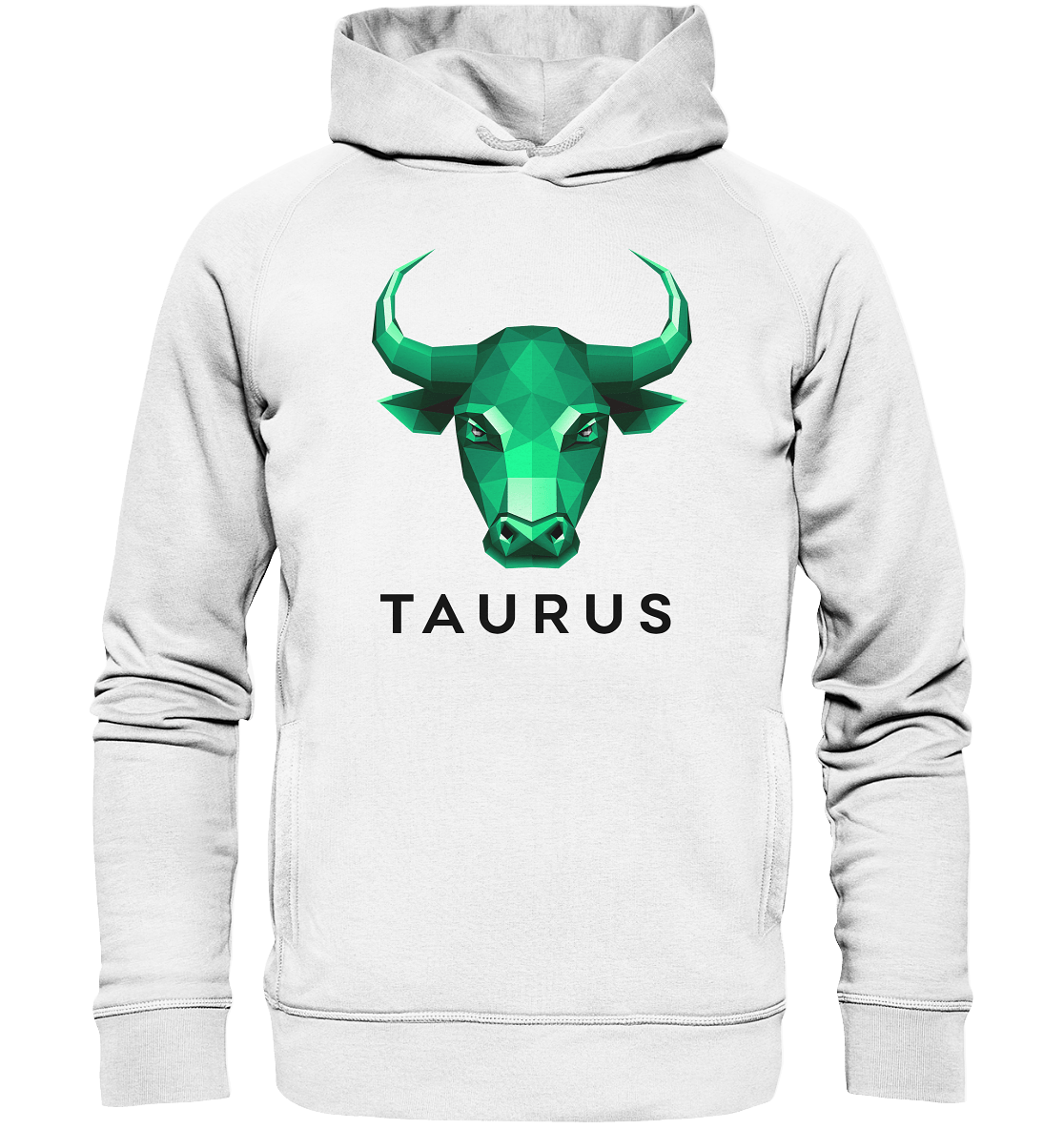 Stier Sternzeichen (Taurus)- Organic Fashion Hoodie