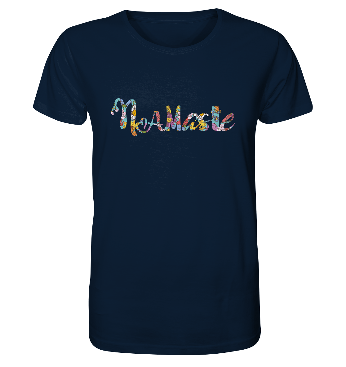 Namaste blumig - Herren T-Shirt Bioqualität