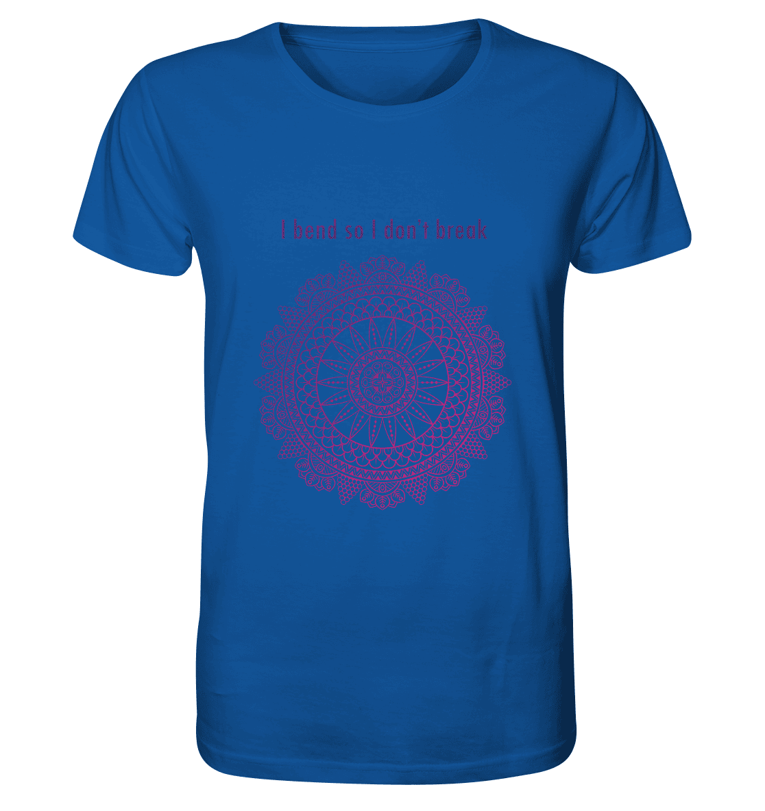 Namaste - I Blend so i don´t break Herren T-Shirt Bioqualität