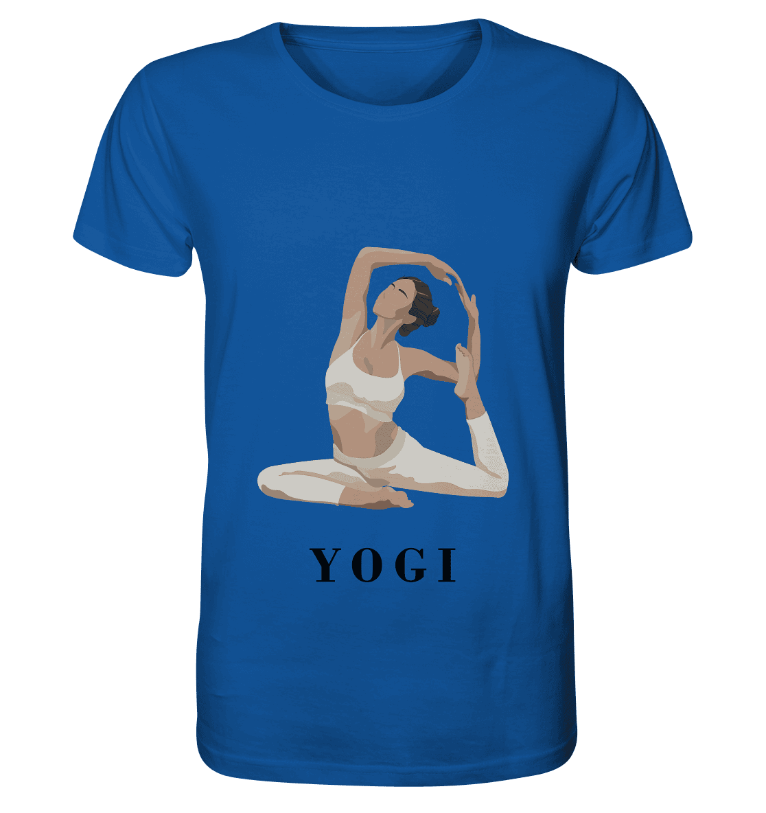 FLEXIBEL SEIN MIT YOGA  - Herren T-Shirt Bioqualität