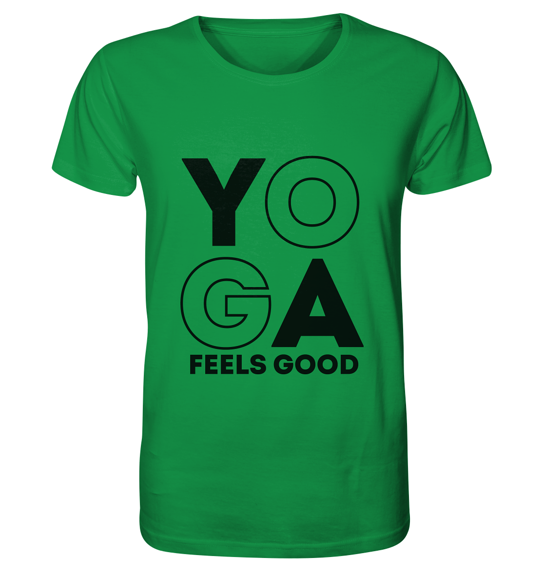 Yoga Feels Good - Herren T-Shirt Bioqualität