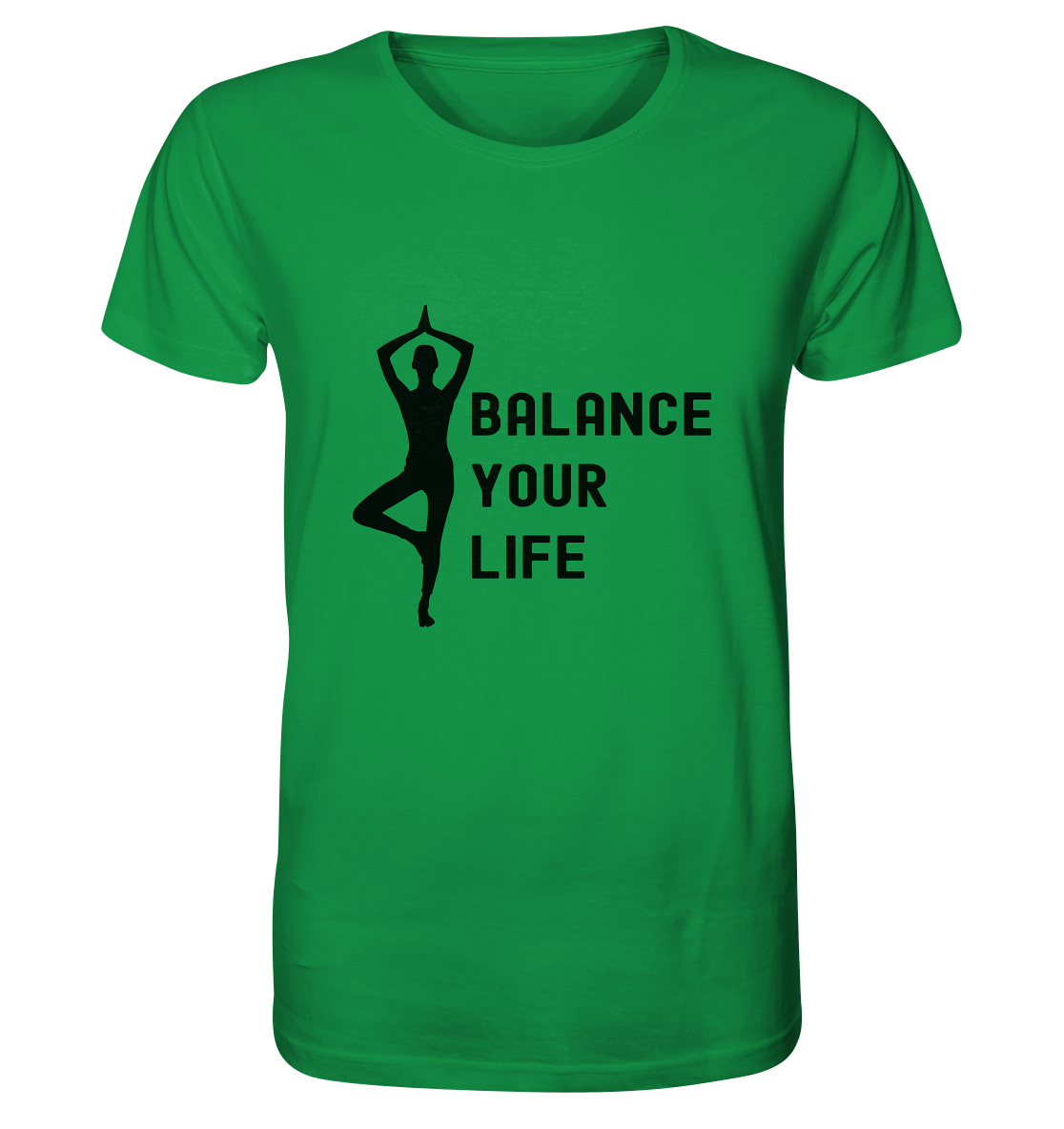 Yoga & Balance - Herren T-Shirt Bioqualität