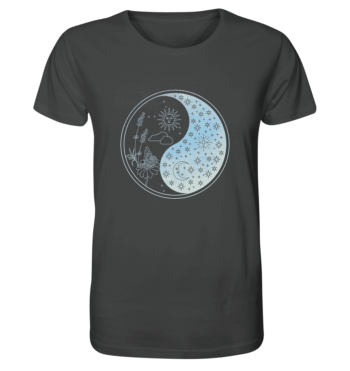 Ying & Yang - Herren T-Shirt Bioqualität