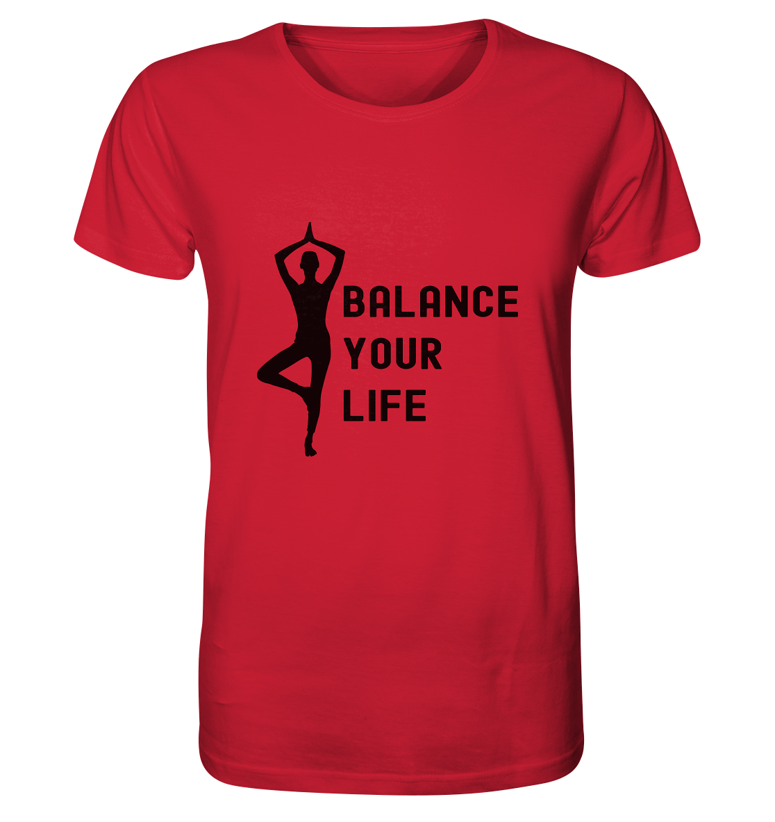 Yoga & Balance - Herren T-Shirt Bioqualität