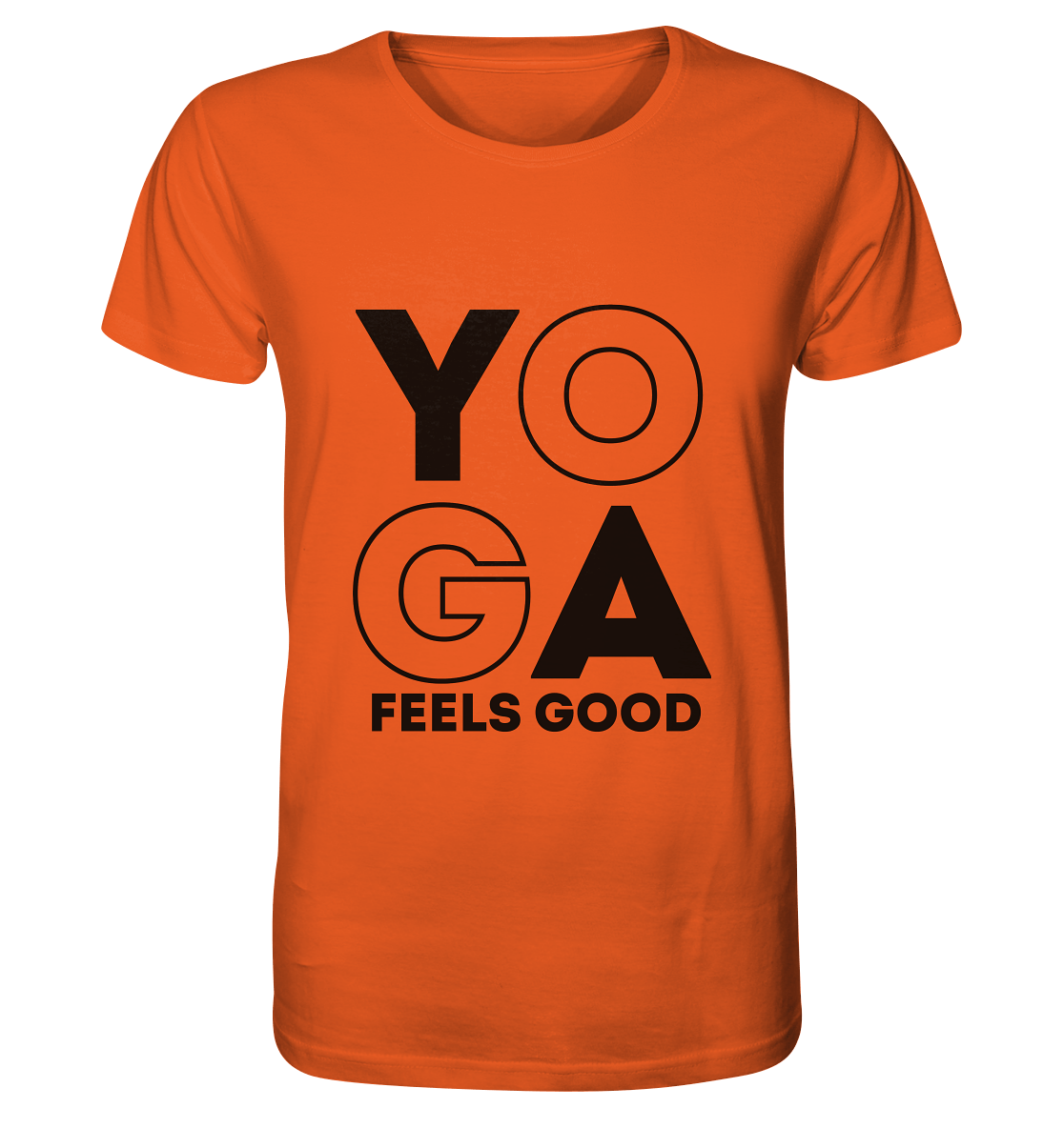 Yoga Feels Good - Herren T-Shirt Bioqualität