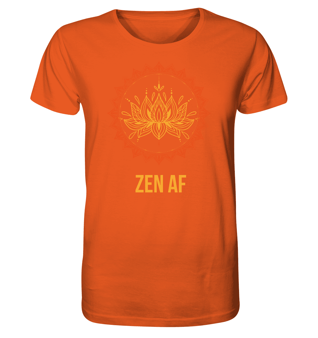 ZEN AF  - Herren T-Shirt Bioqualität