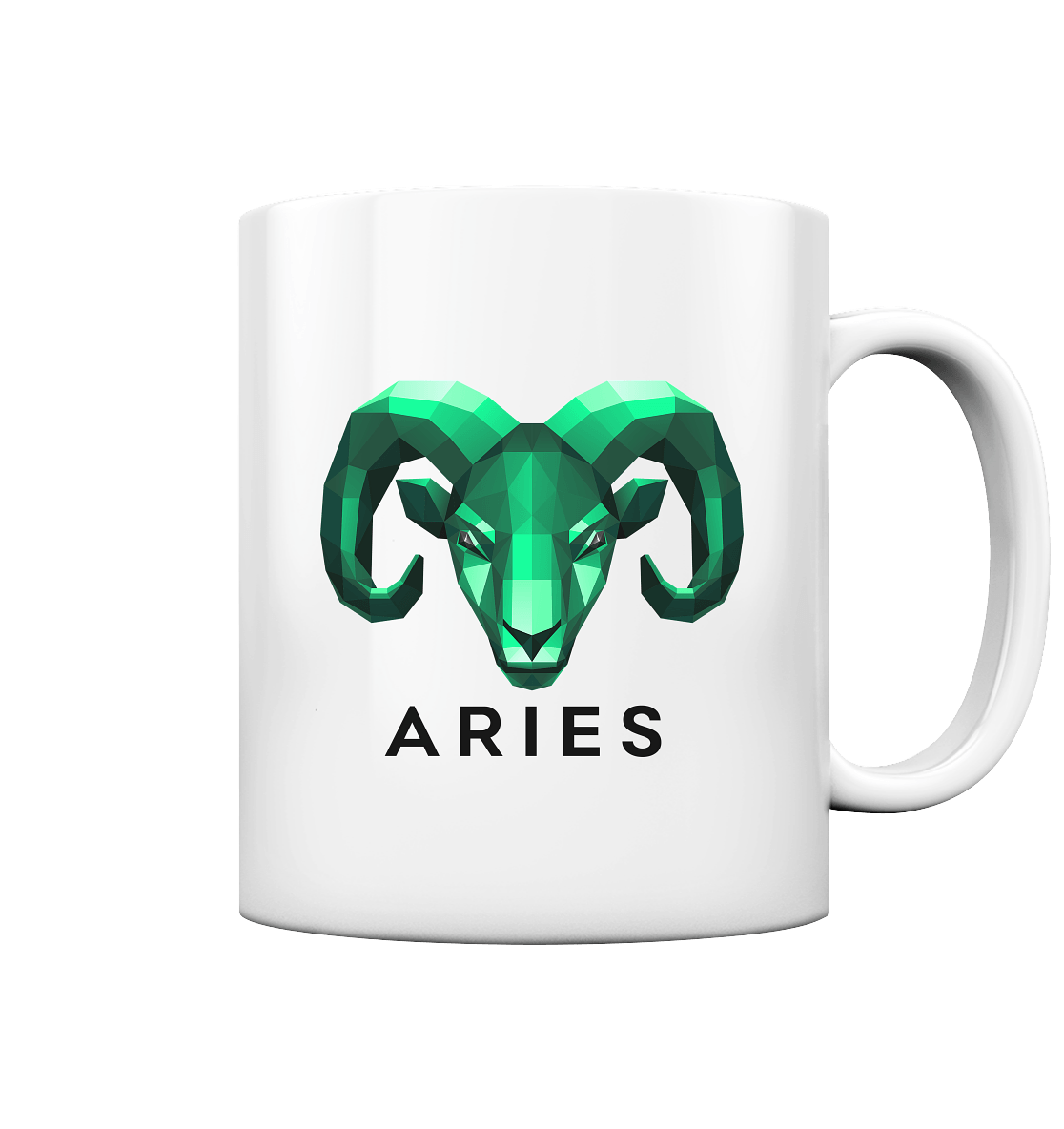 Widder Sternzeichen (Aries)  - Tasse glossy