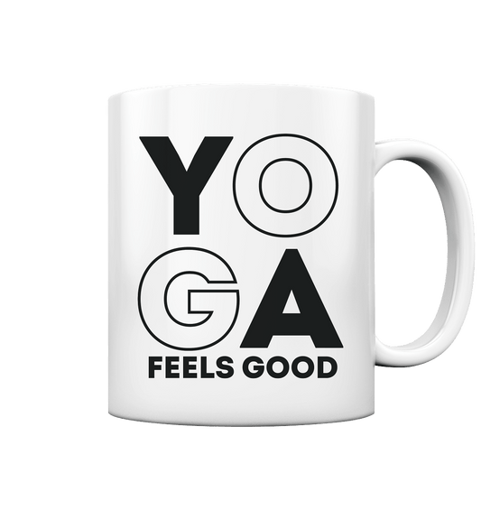 Yoga Feels Good - Tasse glossy