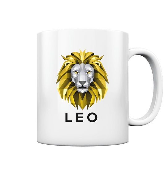 Löwe Sternzeichen (Leo) - Tasse glossy