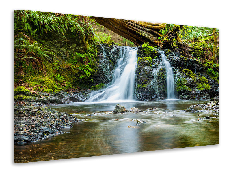 Leinwandbild Die Wege des Wassers